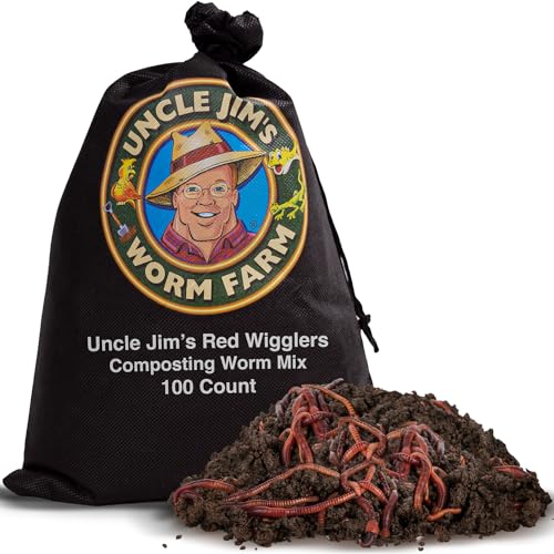  Red Wiggler Live Composting Worms