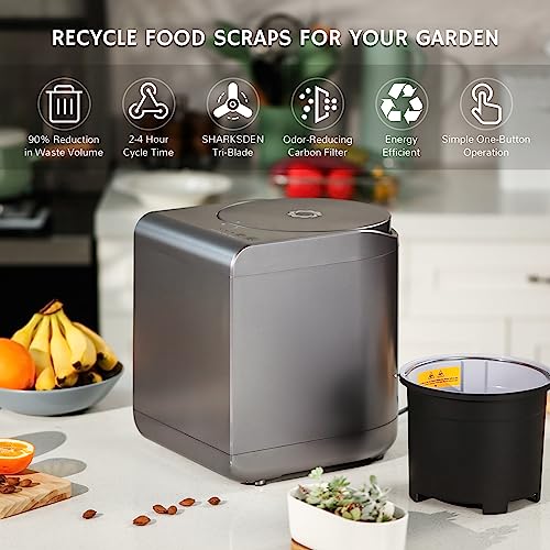  Electric Kitchen Composter -  Dry Compost Fertilizer for Plants